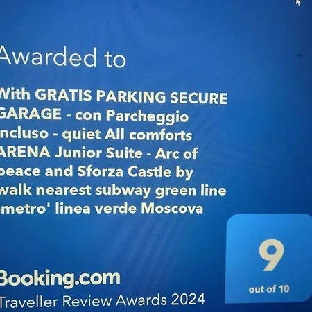 Апартаменты Allianz Mico Arena Centre Comforts - With Free Parking Garage - Con Parcheggio Incluso - Metro Greenline Moscova Милан